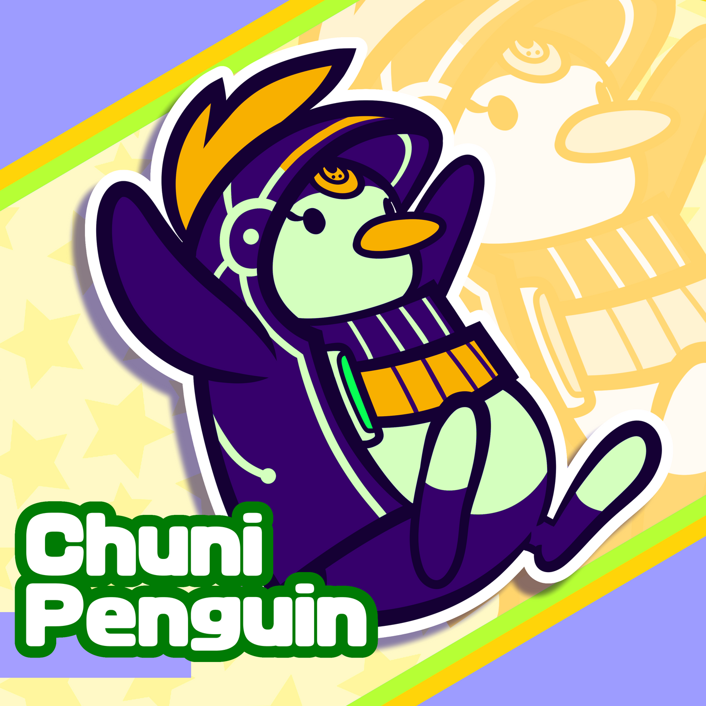Chuni Penguin Sticker