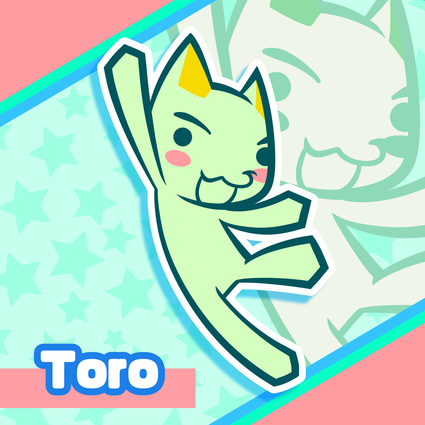 Toro Doko Demo Sticker (Preorder)